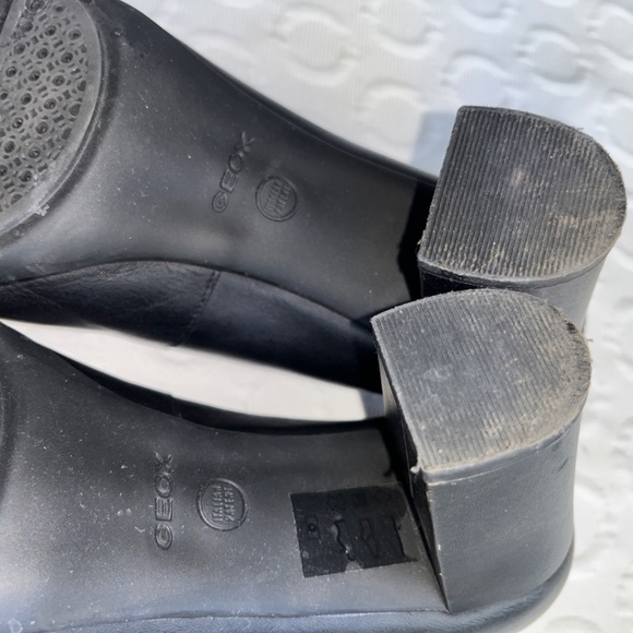 GEOX 39/9 Nappa leather pumps, EUC, "Annya" in black - Picture 13 of 16